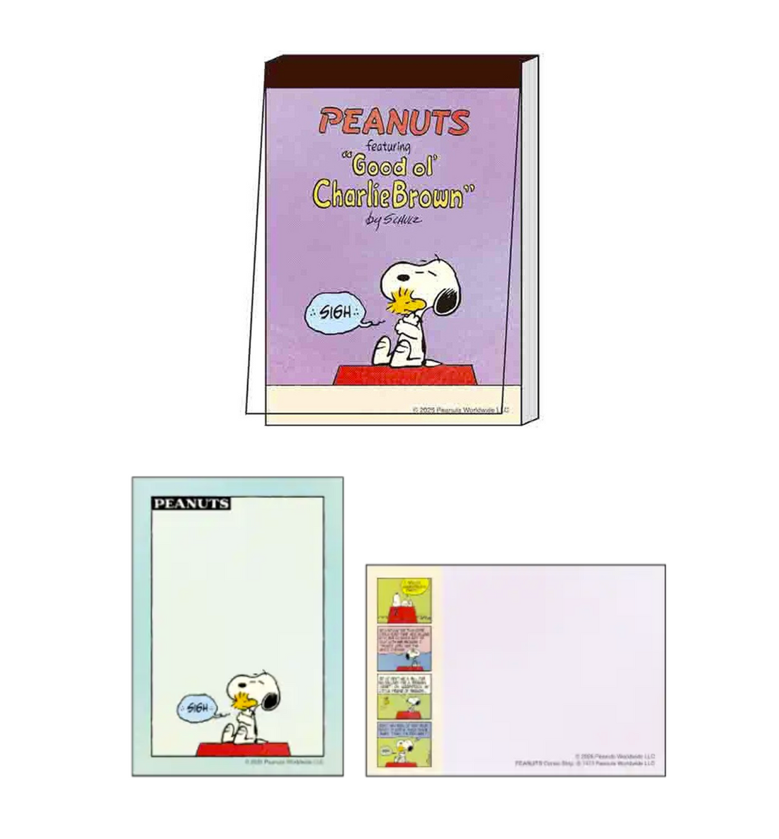 [JAPAN] Peanuts Snoopy Mini Memopad [Sigh]
