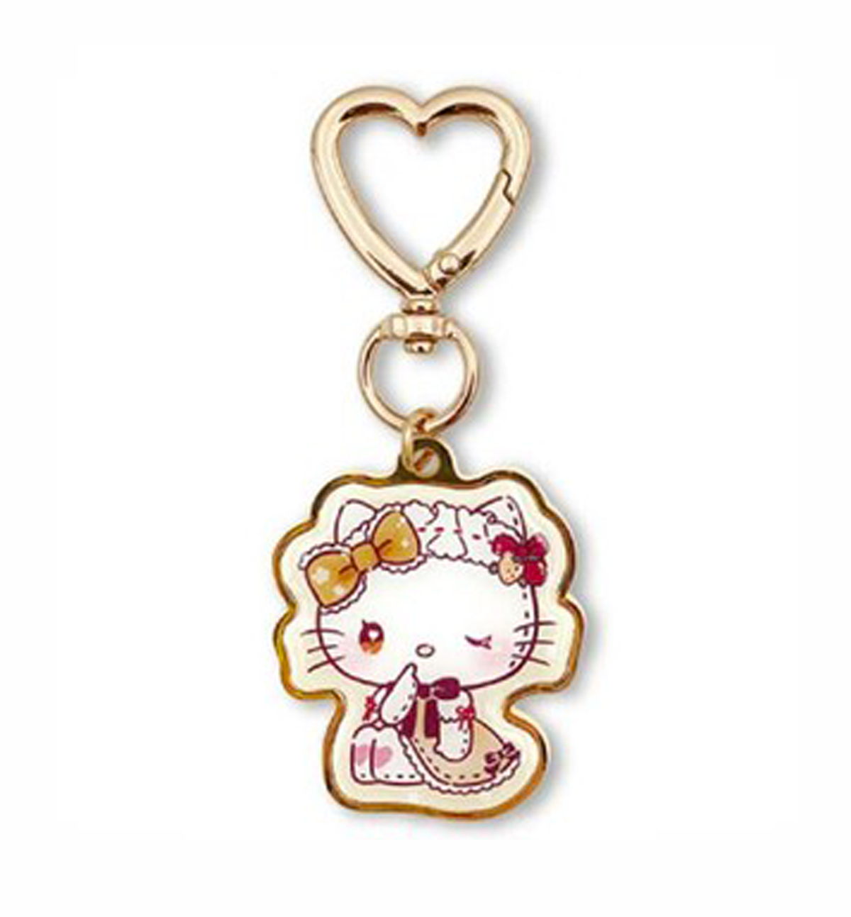 Sanrio Hello Kitty X Dolly Mix Keyring Limited Edition [Ivory]