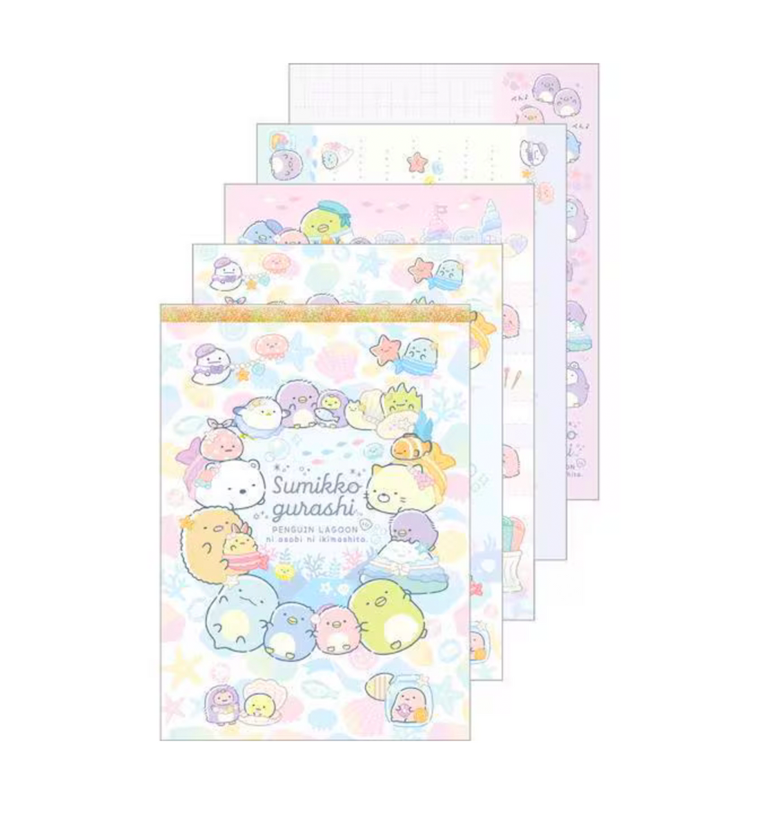 Sumikko Gurashi A6 Penguin Lagoon Memopad [B]