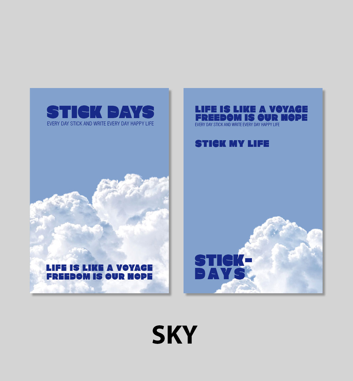 Stick Days Weekly Planner