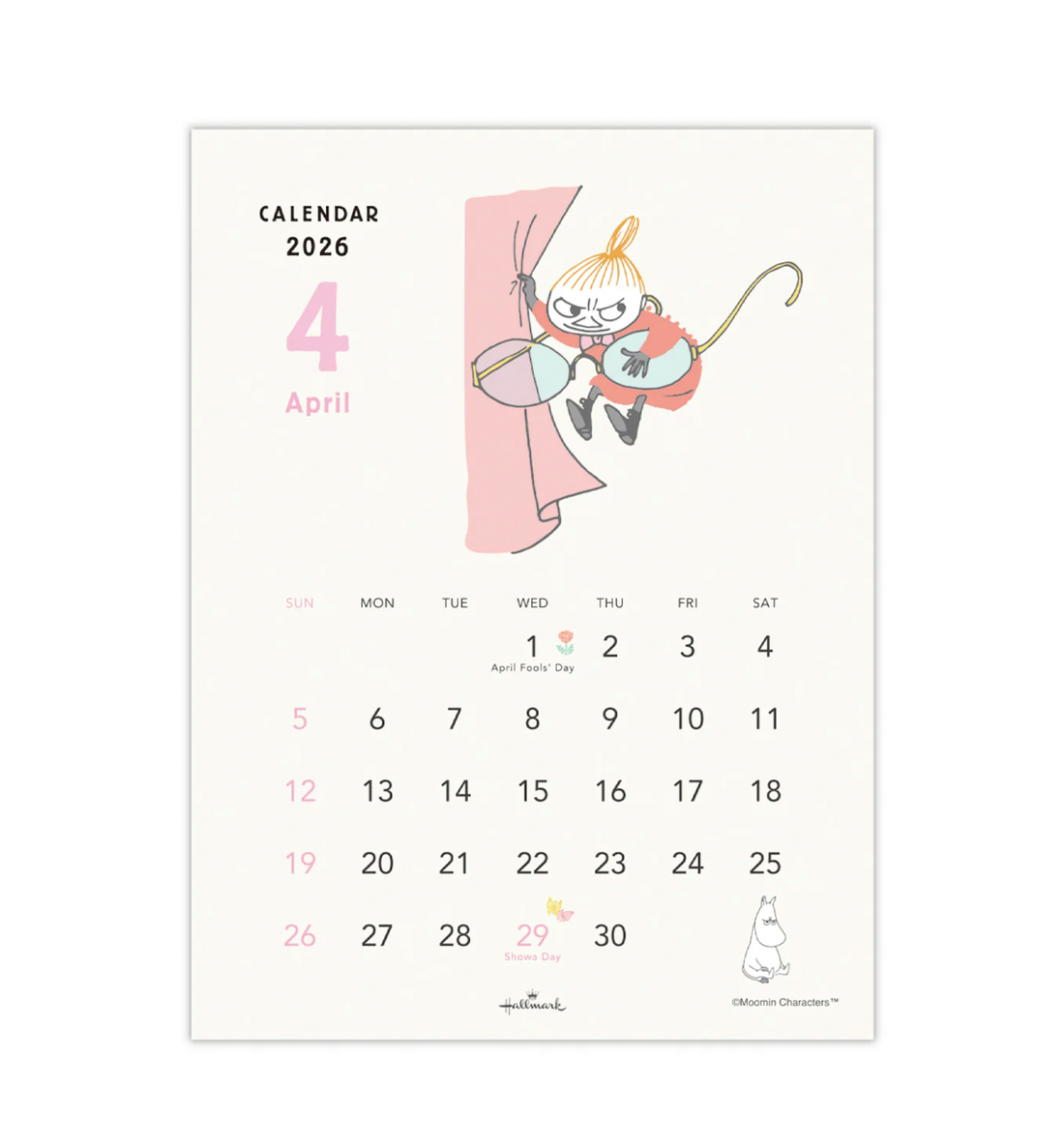 [JAPAN] 2026 Moomin Desk Calendar