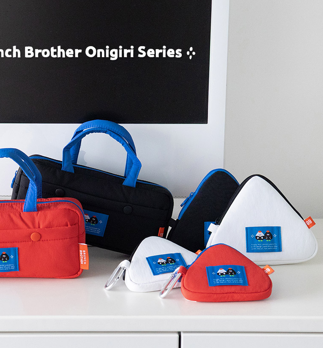 Brunch Brother Onigiri Soft Card Pouch [3 Colors]