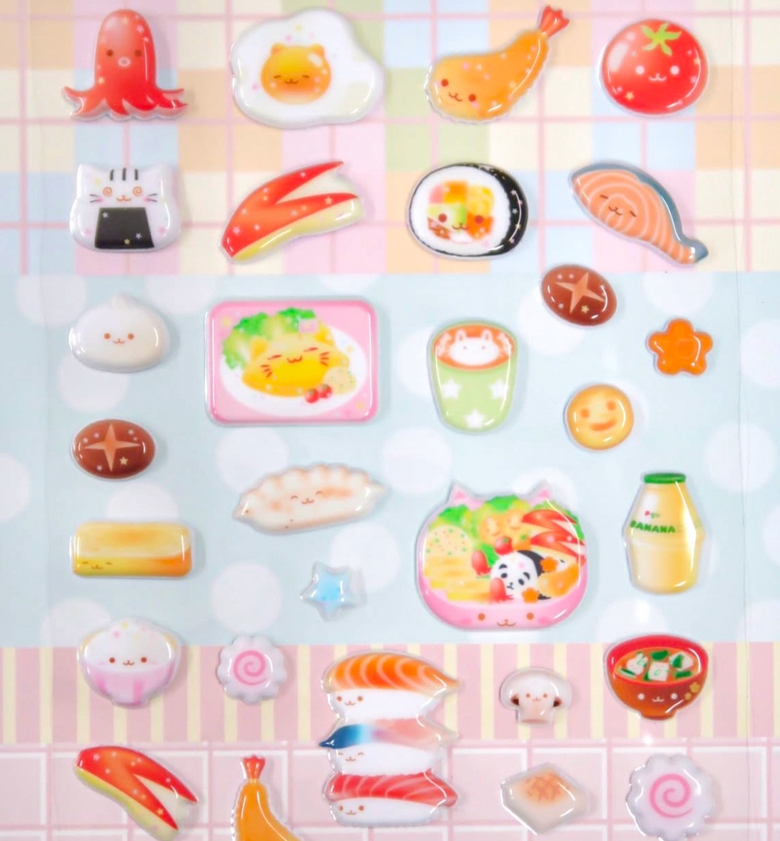 Mini Bento Fluffy Sticker