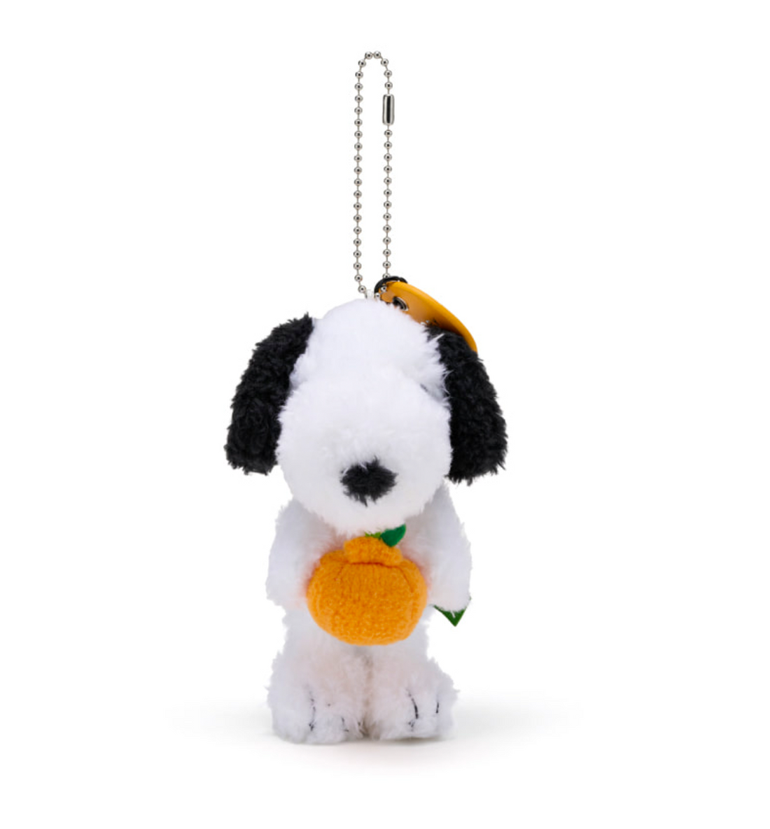 Peanuts & Siblings Orange Plush Keyring [Snoopy]