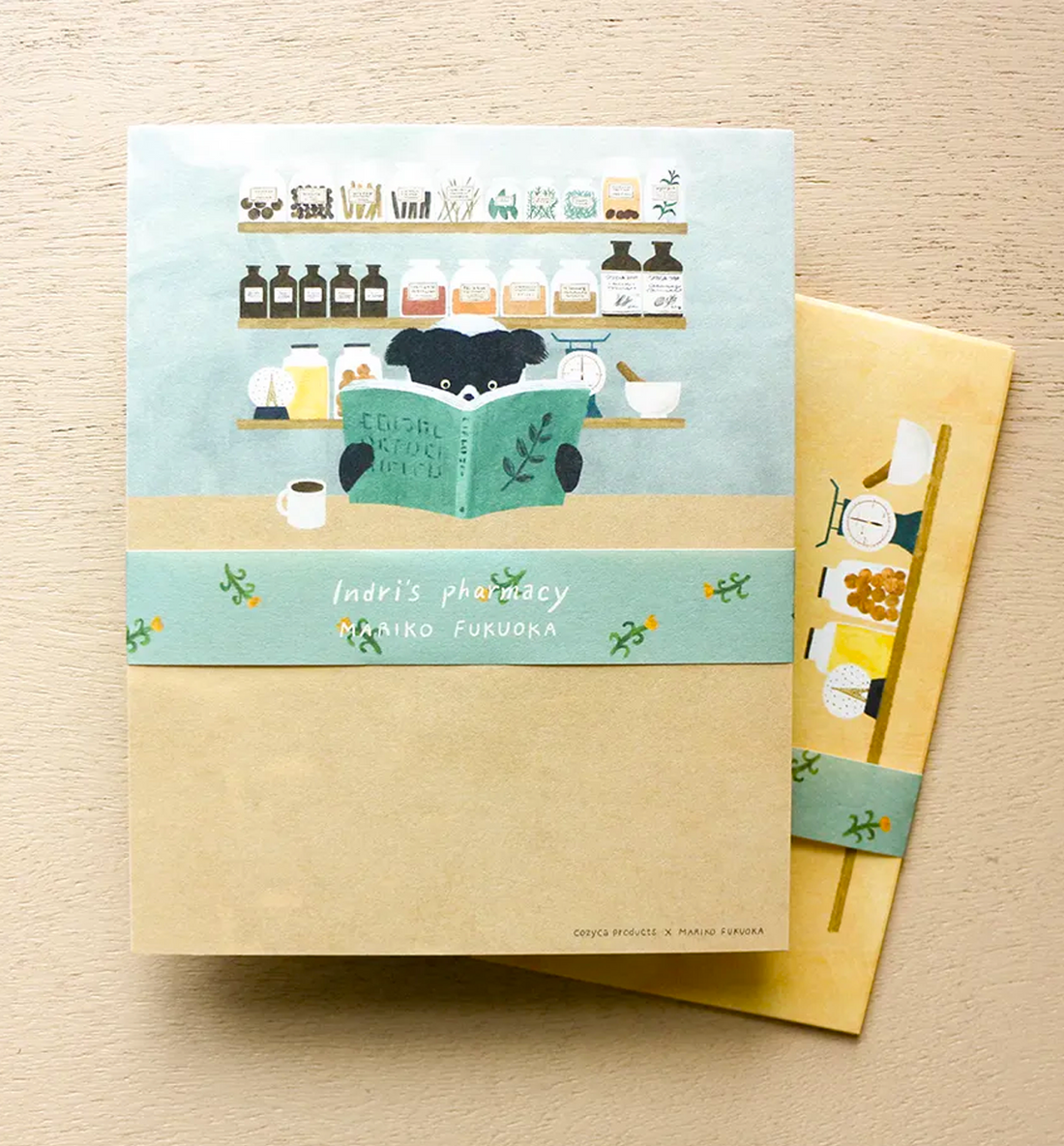 Cozyca x Mariko Fukuoka Letters & Envelopes [Indri's Pharmacy]