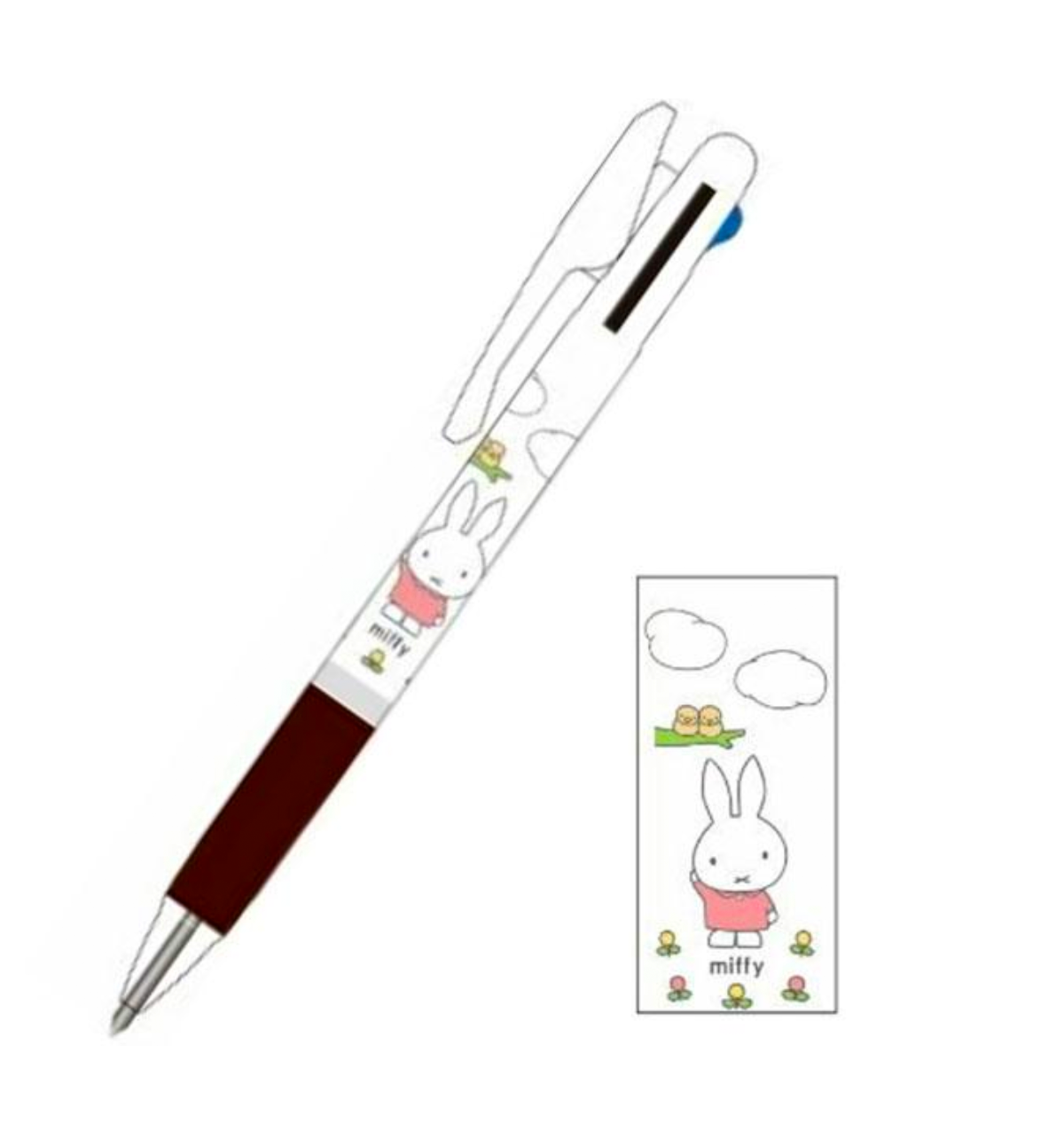 Miffy Jetstream 0.5mm Pen [Hello Brown]