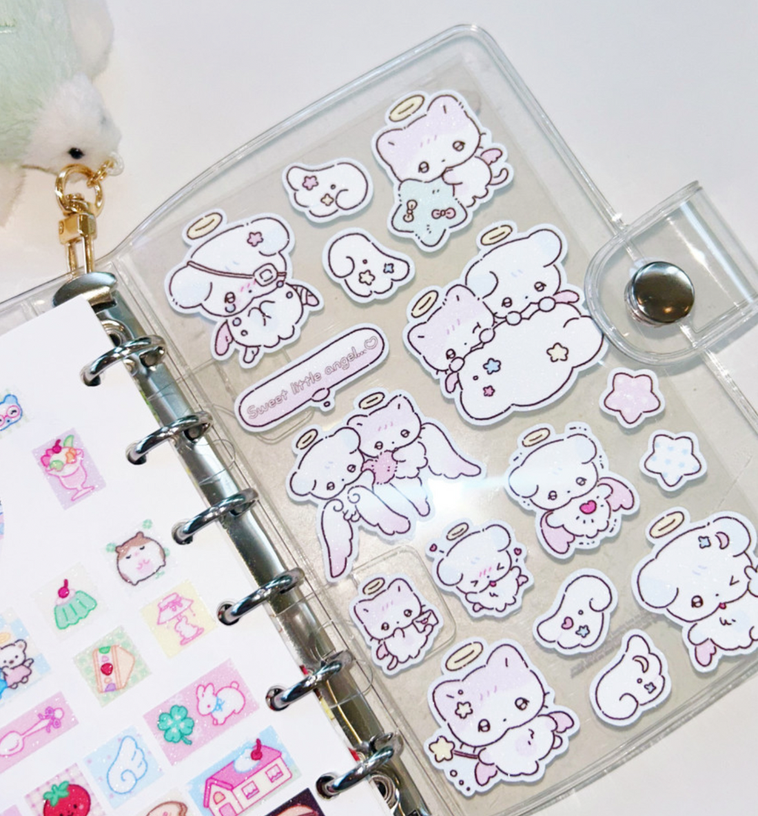 Sweet Little Angel Seal Sticker