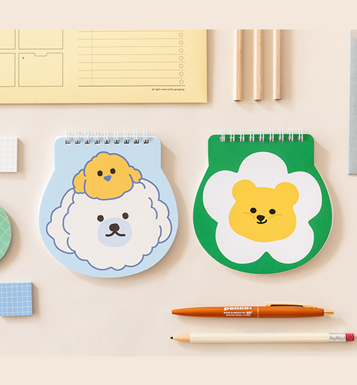 Small Notebook Shopee Shape Mini Notebook