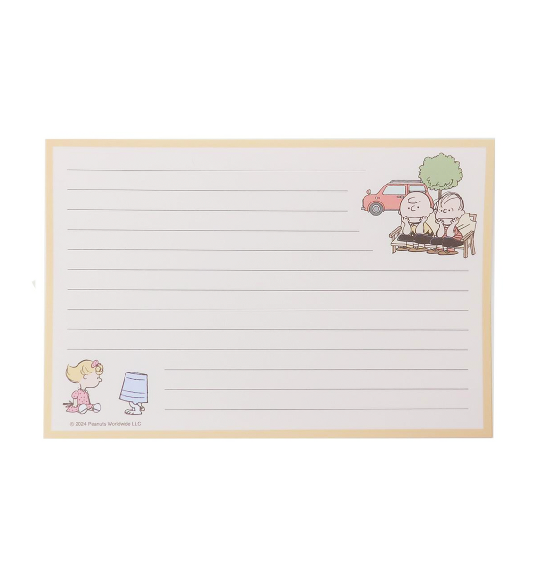 [JAPAN] Peanuts Snoopy Letter Set [Nice Camp]
