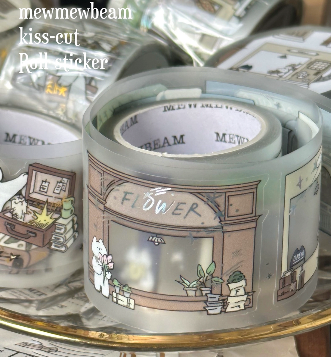Street Shop Ver. 2 Kiss Cut Washi Tape