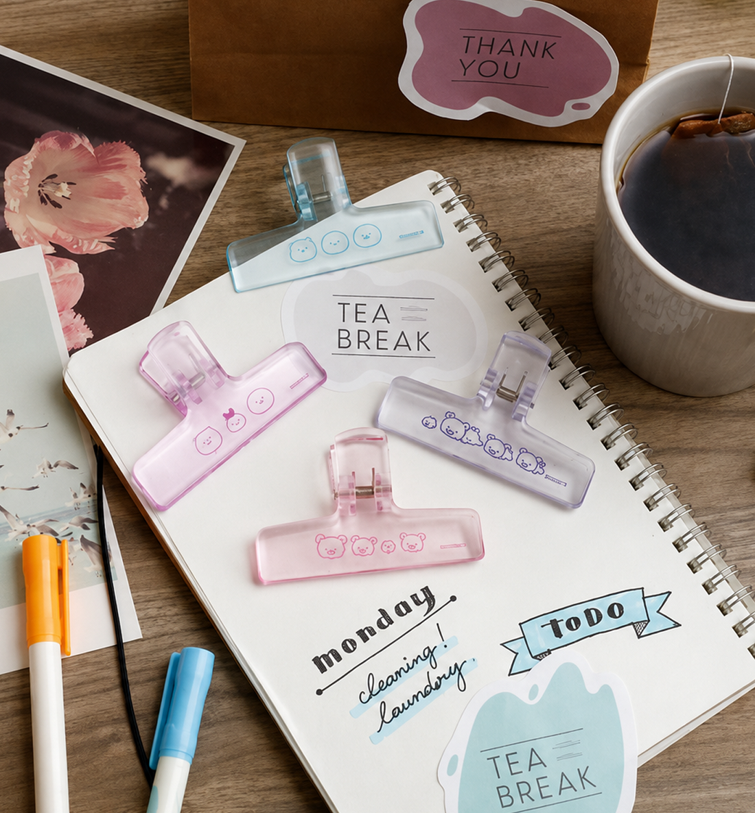 [JAPAN] Sumikko Gurashi Small Book Clip [Characters]