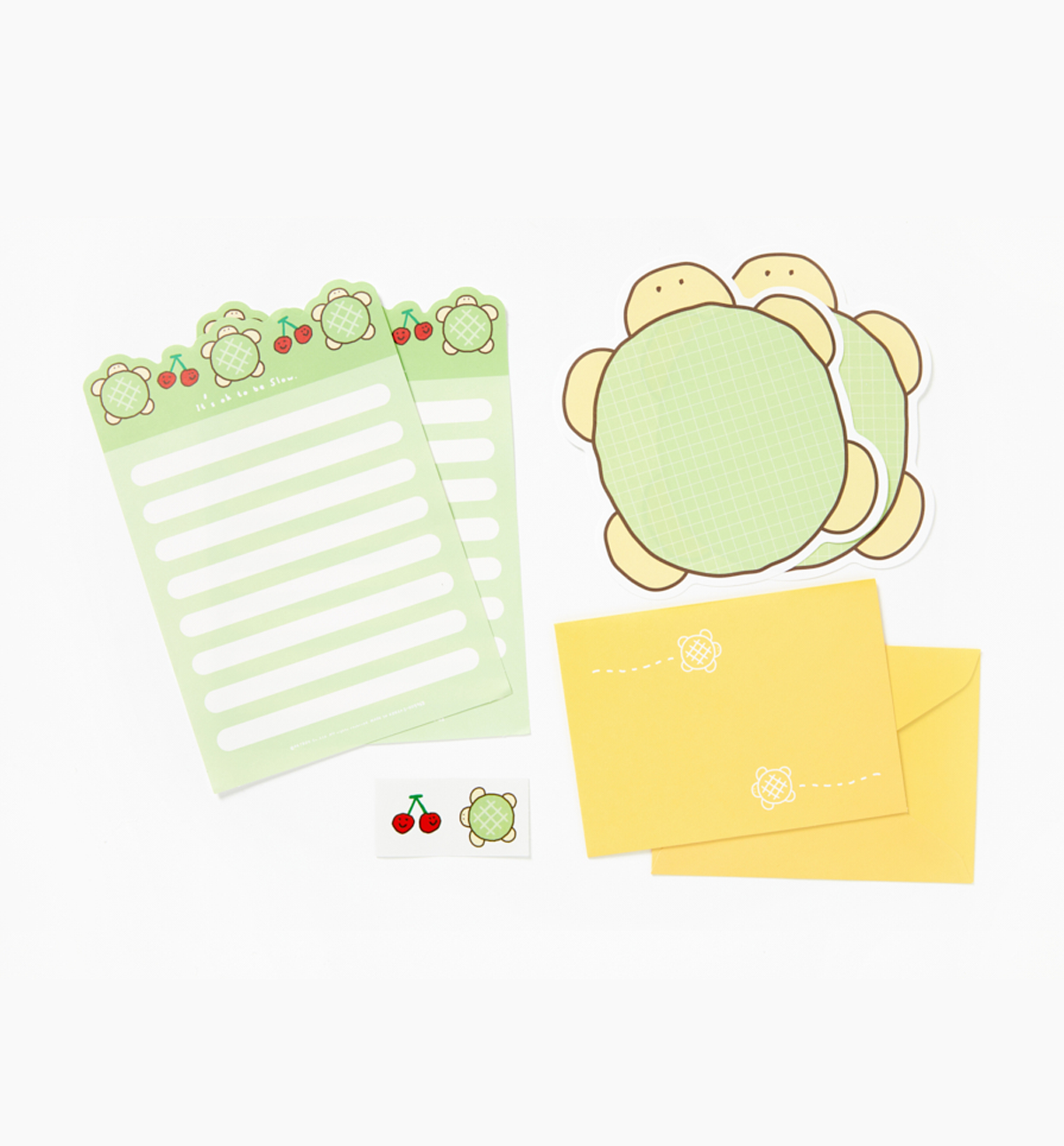 Cute Turtle Letters & Envelopes