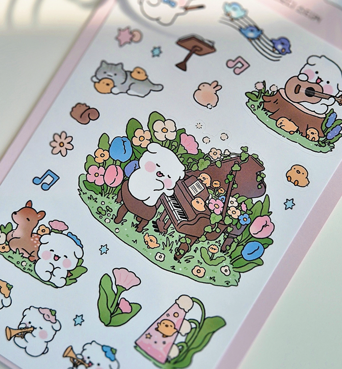 Melody In The Forest Sticker