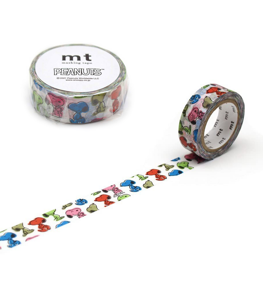 [JAPAN] Peanuts Snoopy + MT Washi Tape [Offset Print]