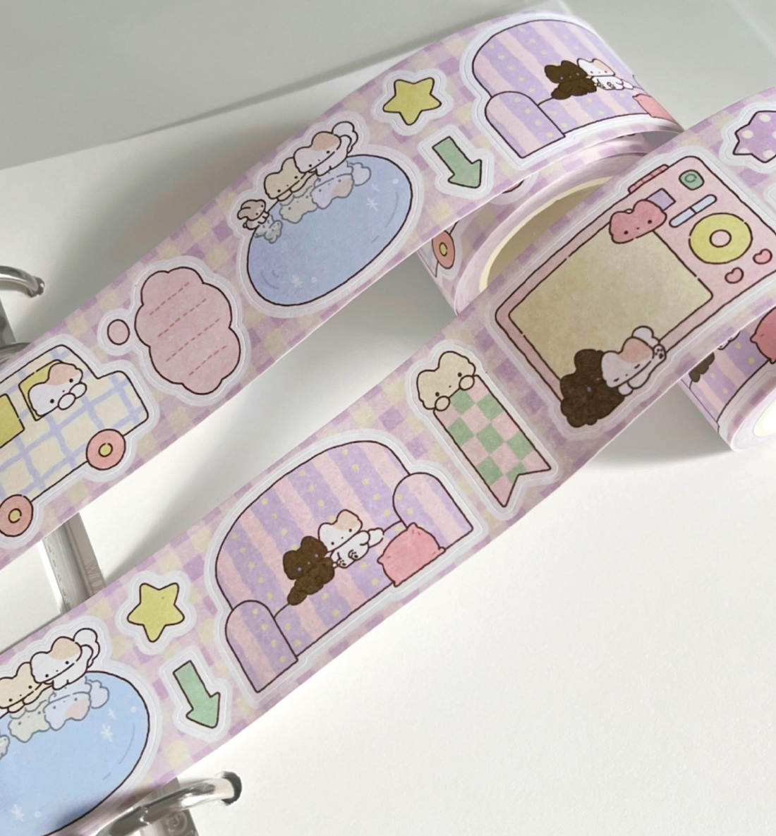 Moment’s Record Memo Kiss Cut Washi Tape