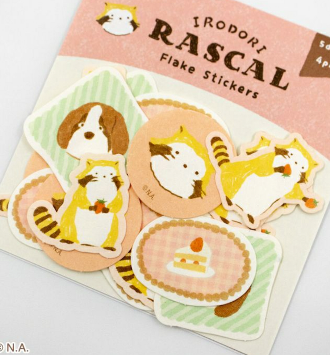 Furukawashiko Rascal Flake Sticker [Sweets]