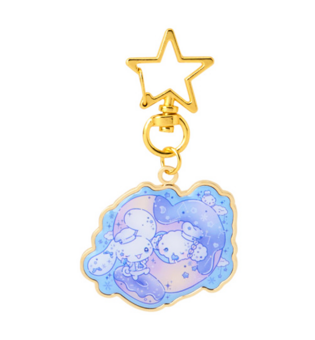 [JAPAN] Sanrio x Dolly Mix Keyring [Cinnamoroll & Cogimyun]