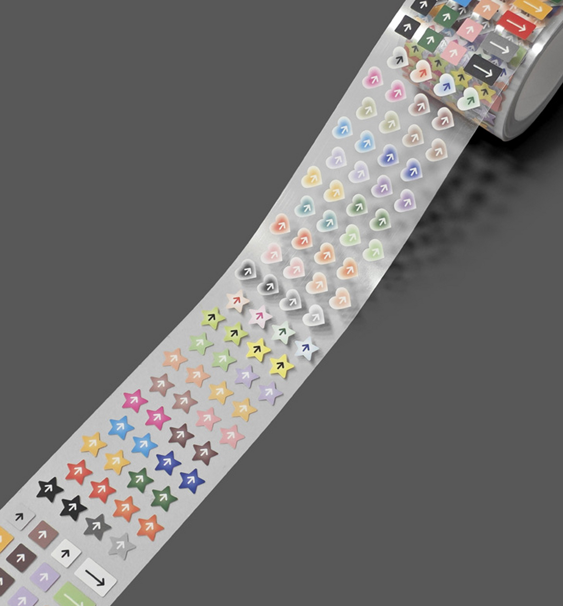 Small Arrow Shape Kiss Cut Washi Tape