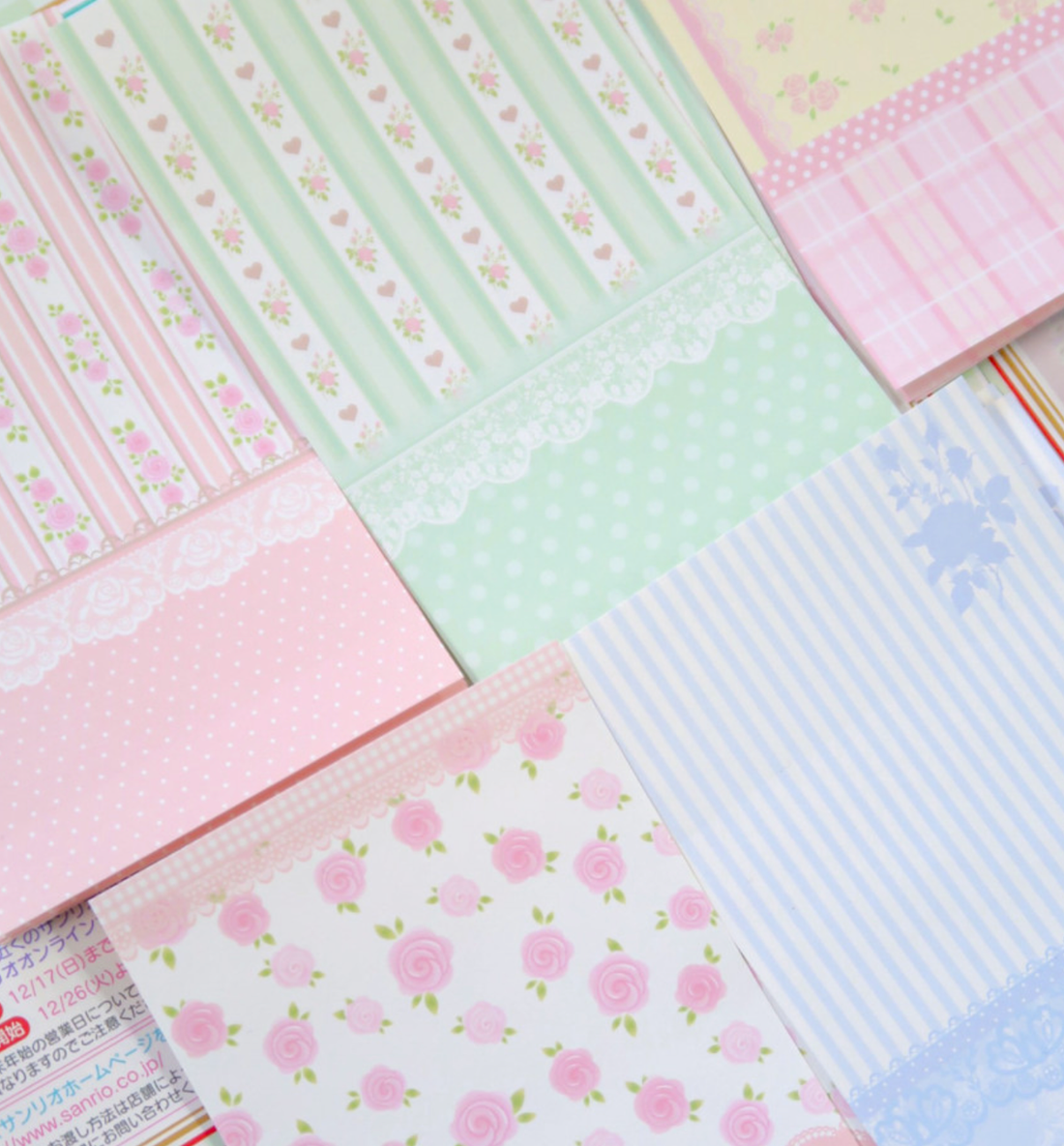 Blush Rose Wallpaper Sticker Paper Pack