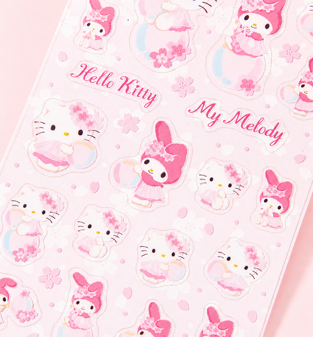 Sanrio Pink Blossom Clear Sticker