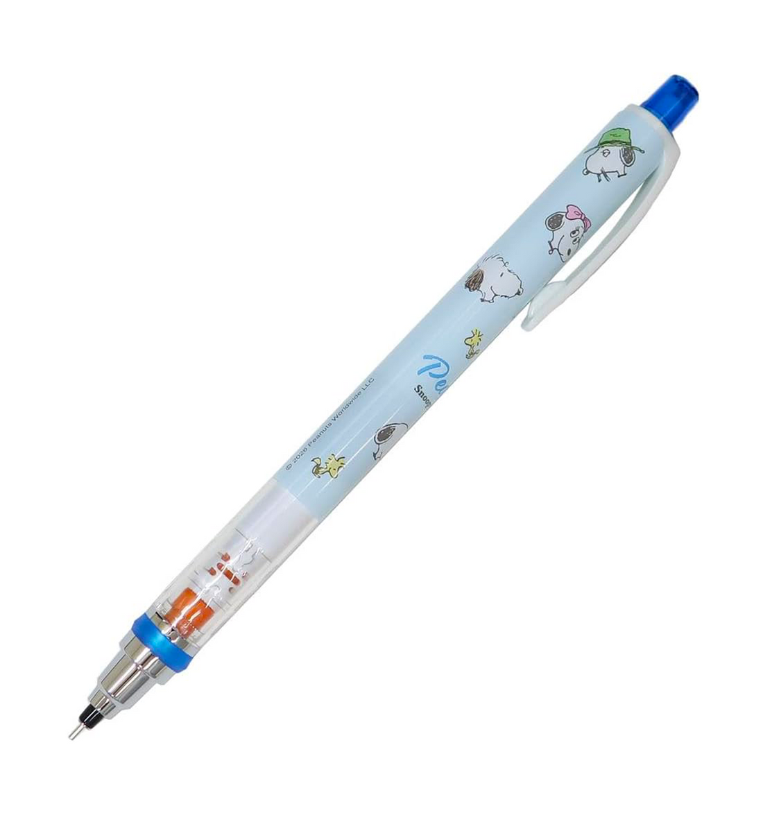 [JAPAN] Peanuts Snoopy Mechanical Pencil Kurutoga 0.5mm [Snoopy & Family]