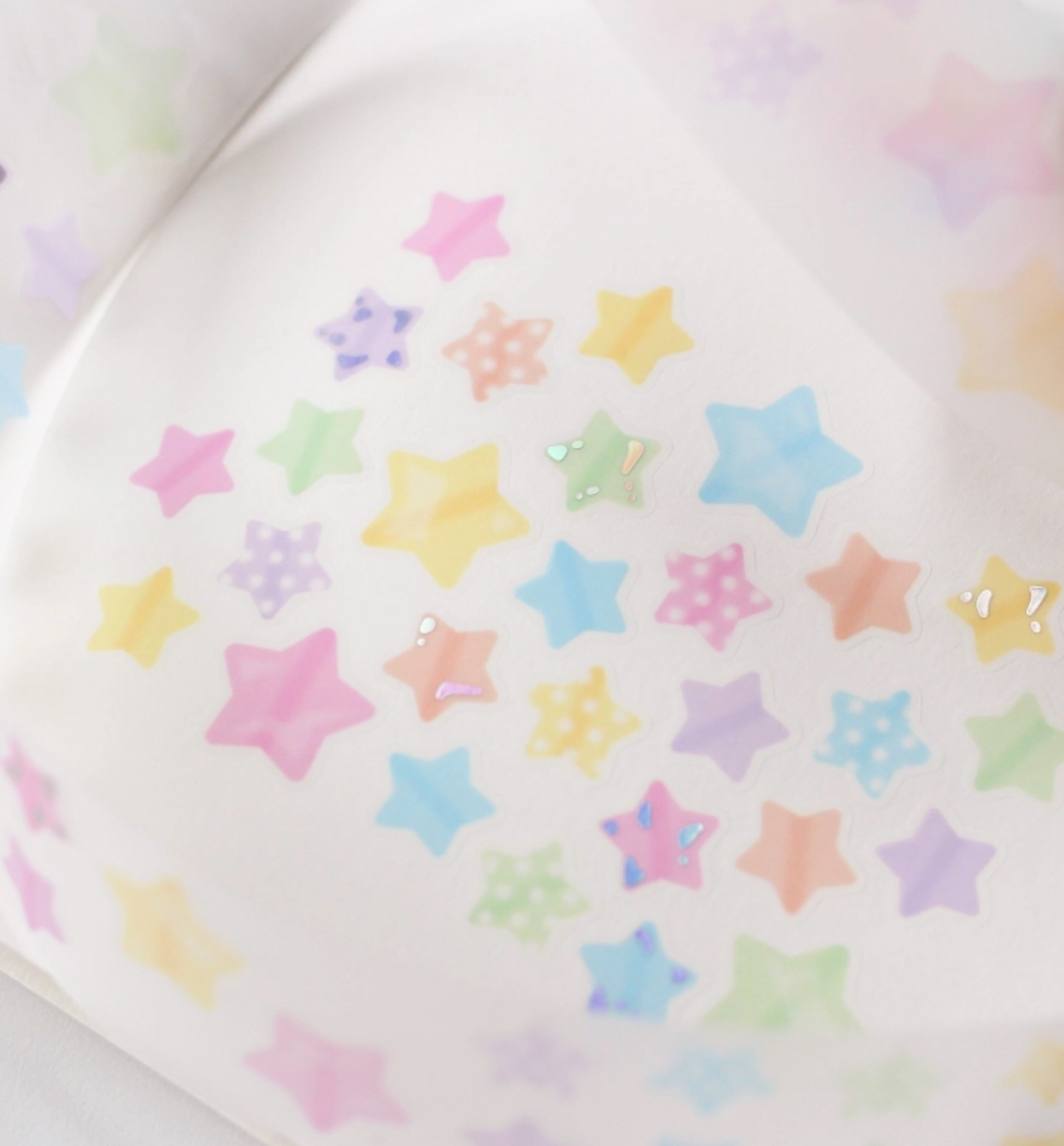 Star Bead Kiss Cut Washi Tape