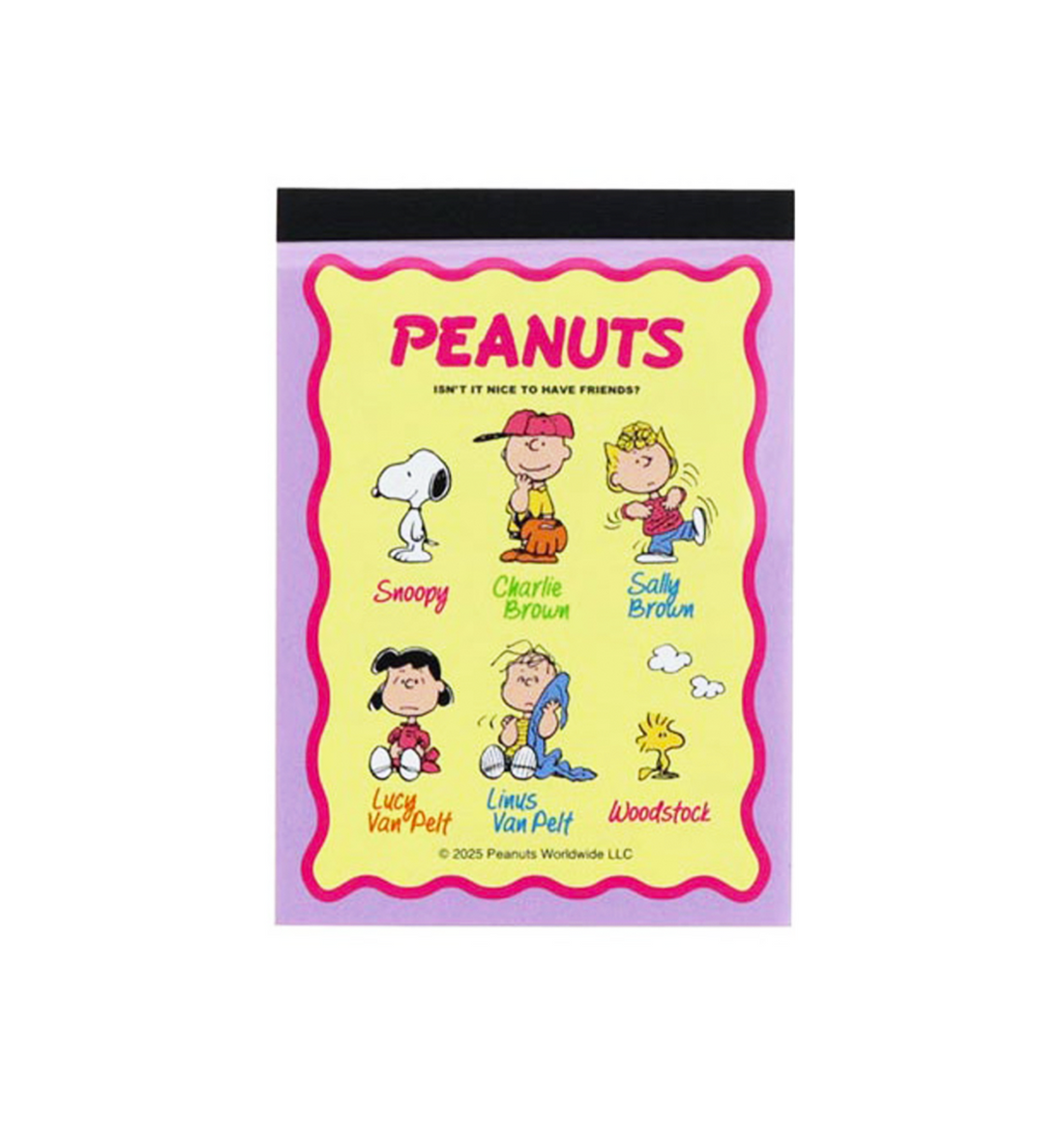[JAPAN] Peanuts Snoopy Mini Memopad [The Members]