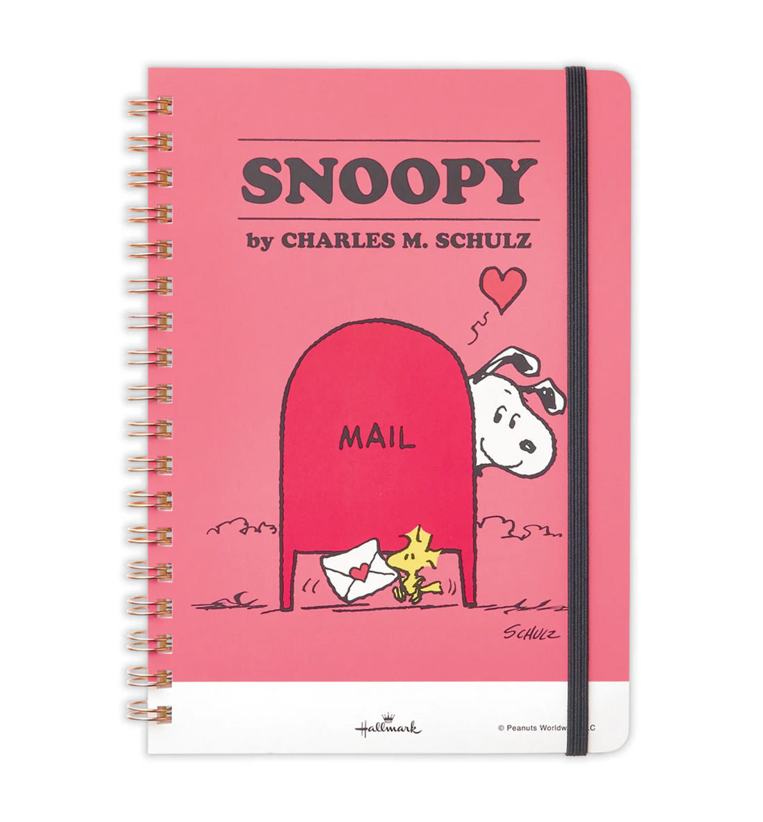 [JAPAN] Peanuts Snoopy Happiness is Red Ring Notebook [Mail Post]