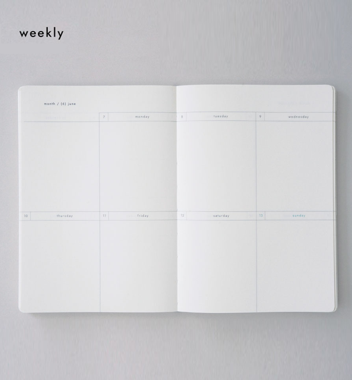 2024 Opening Sequence Weekly Planner