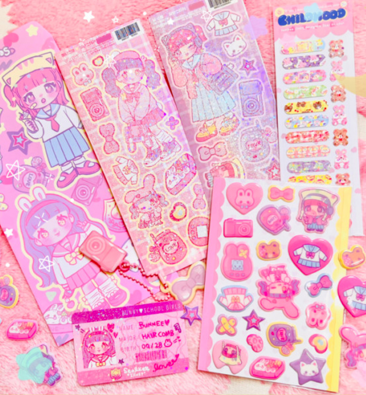 Pastel School Sticker Pack