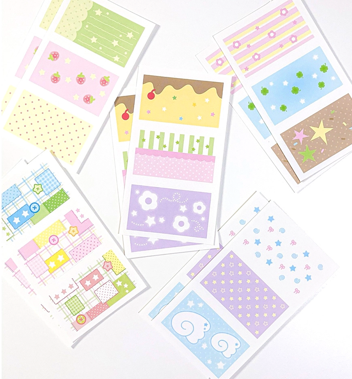 Mini Sticker Paper Mini Die-Cut Sticker Paper Pack Vol. 2