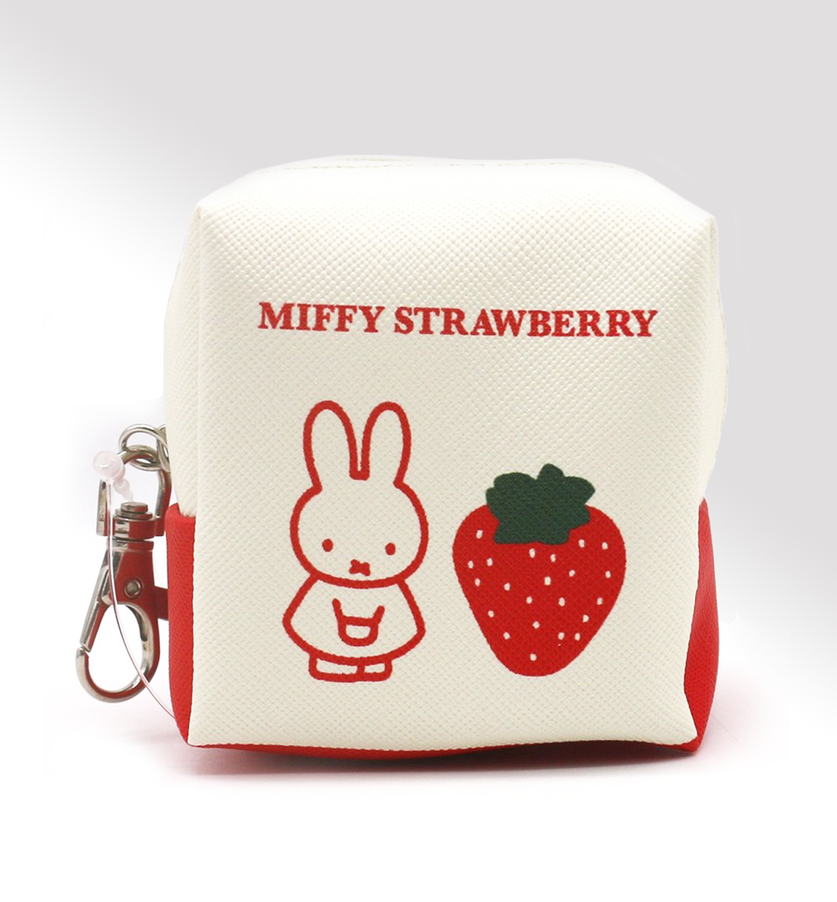 Miffy Mini Cube Pouch [Strawberry]