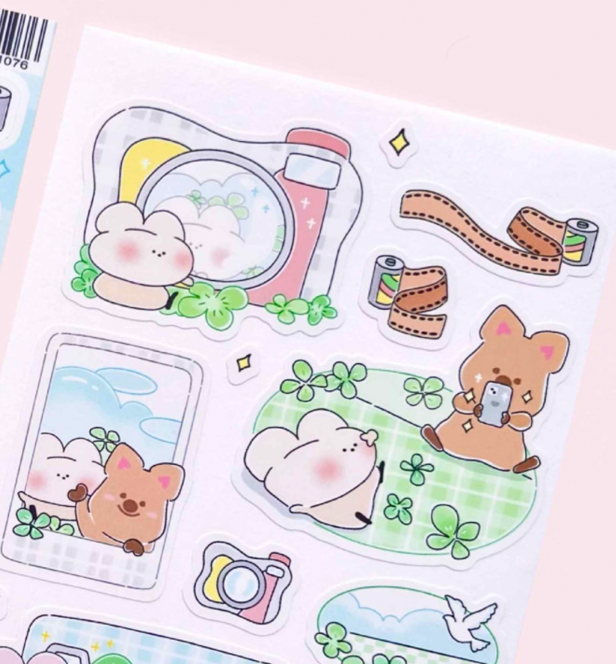 Cover Photos Seal Sticker
