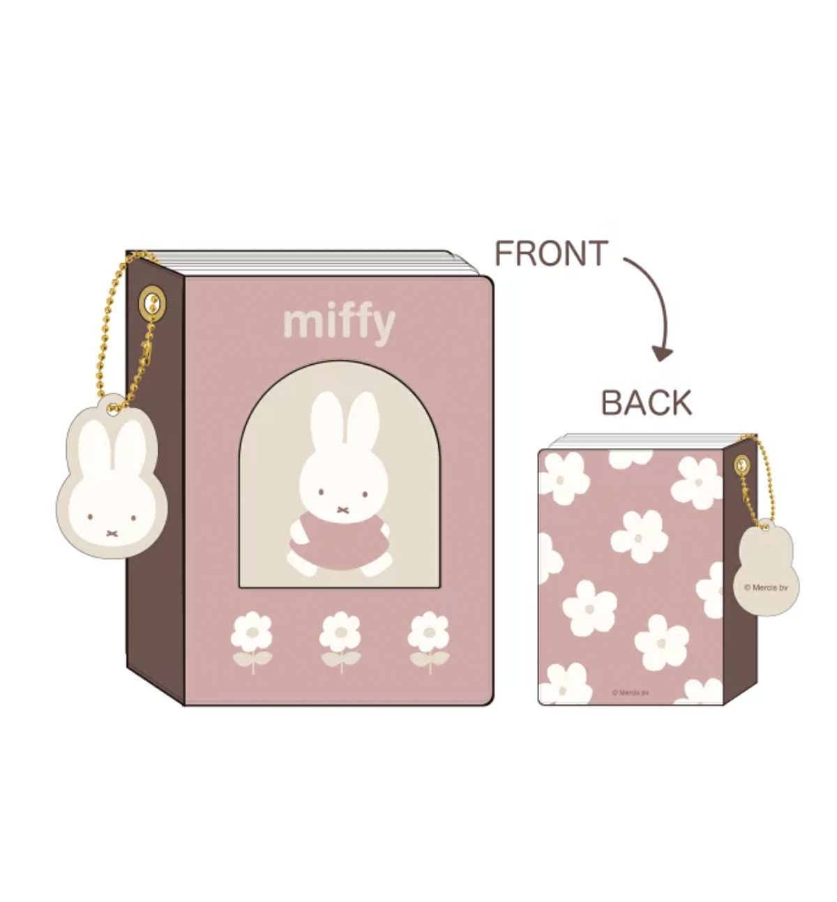 Miffy Photocard Collect Book [Pink]