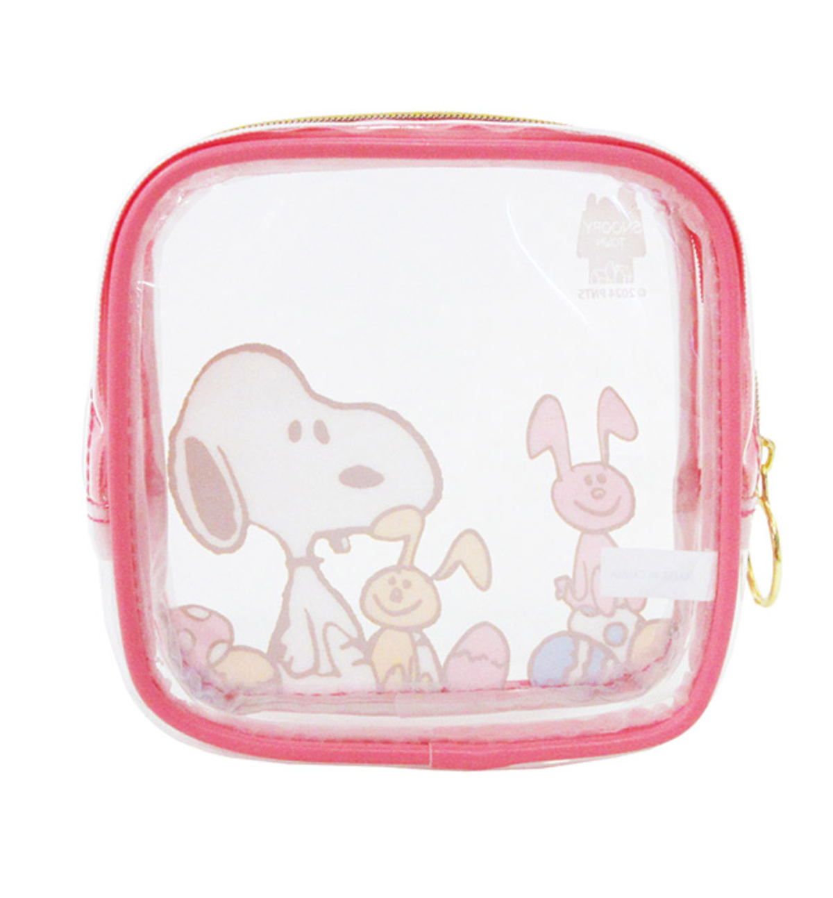 Peanuts Snoopy Clear Pouch (Fun Easter Egg Game)