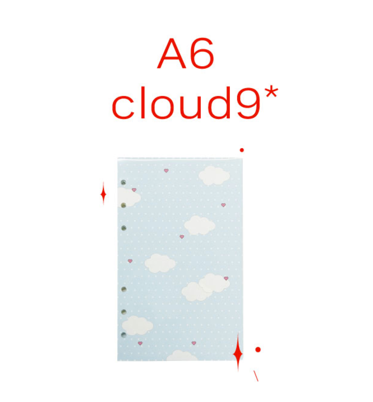 A6 Cloud9 Paper Refill