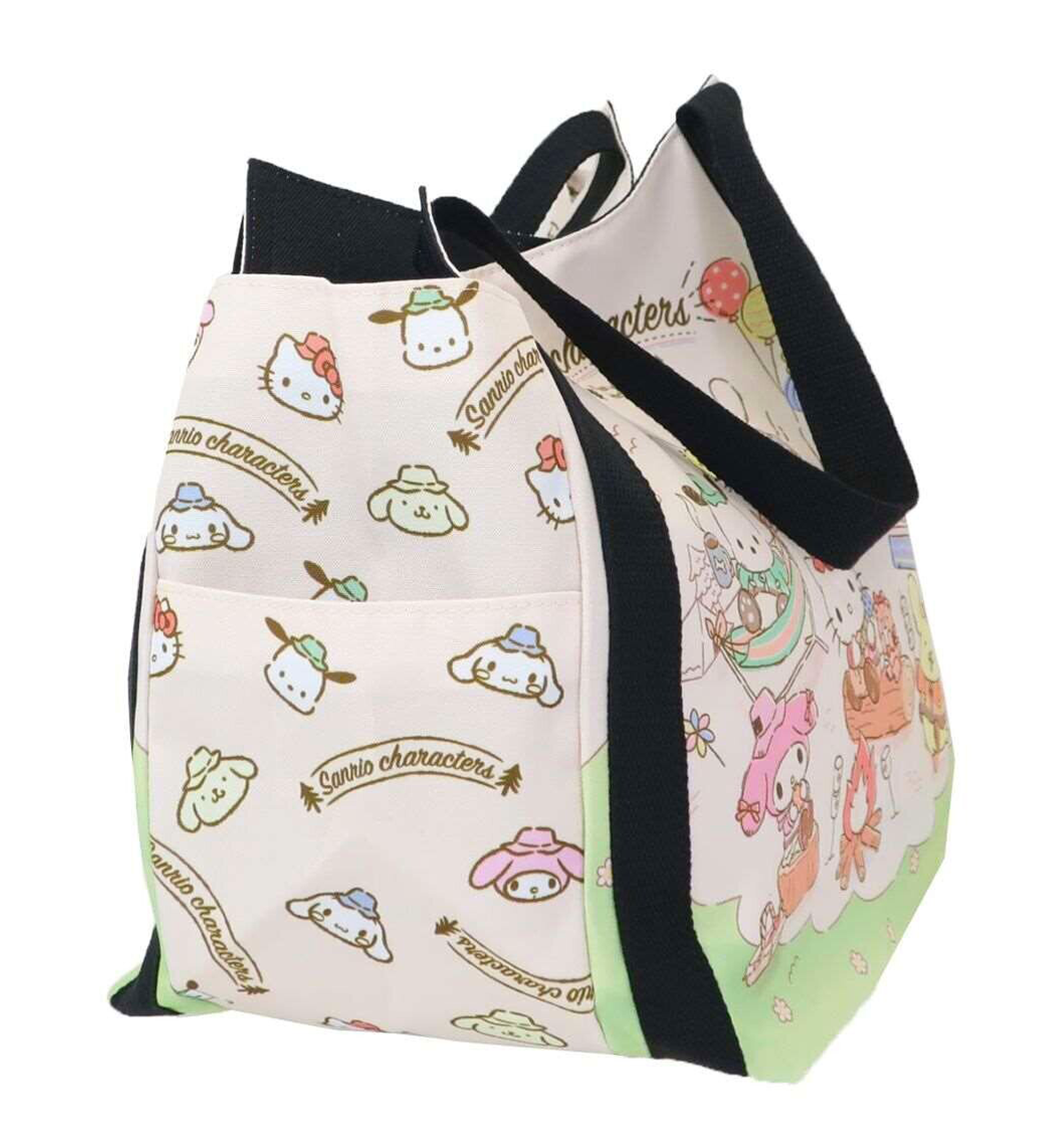 Sanrio Characters Camping Triangle Tote Bag [Limited Edition]
