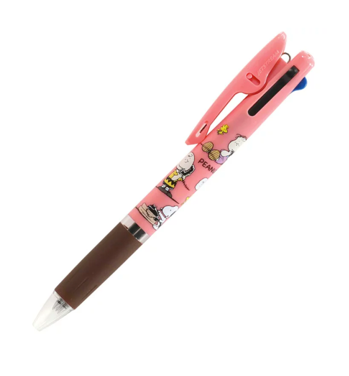 Peanuts Snoopy Jetstream 0.5mm Pen [Snoopy & Friends/Pink]