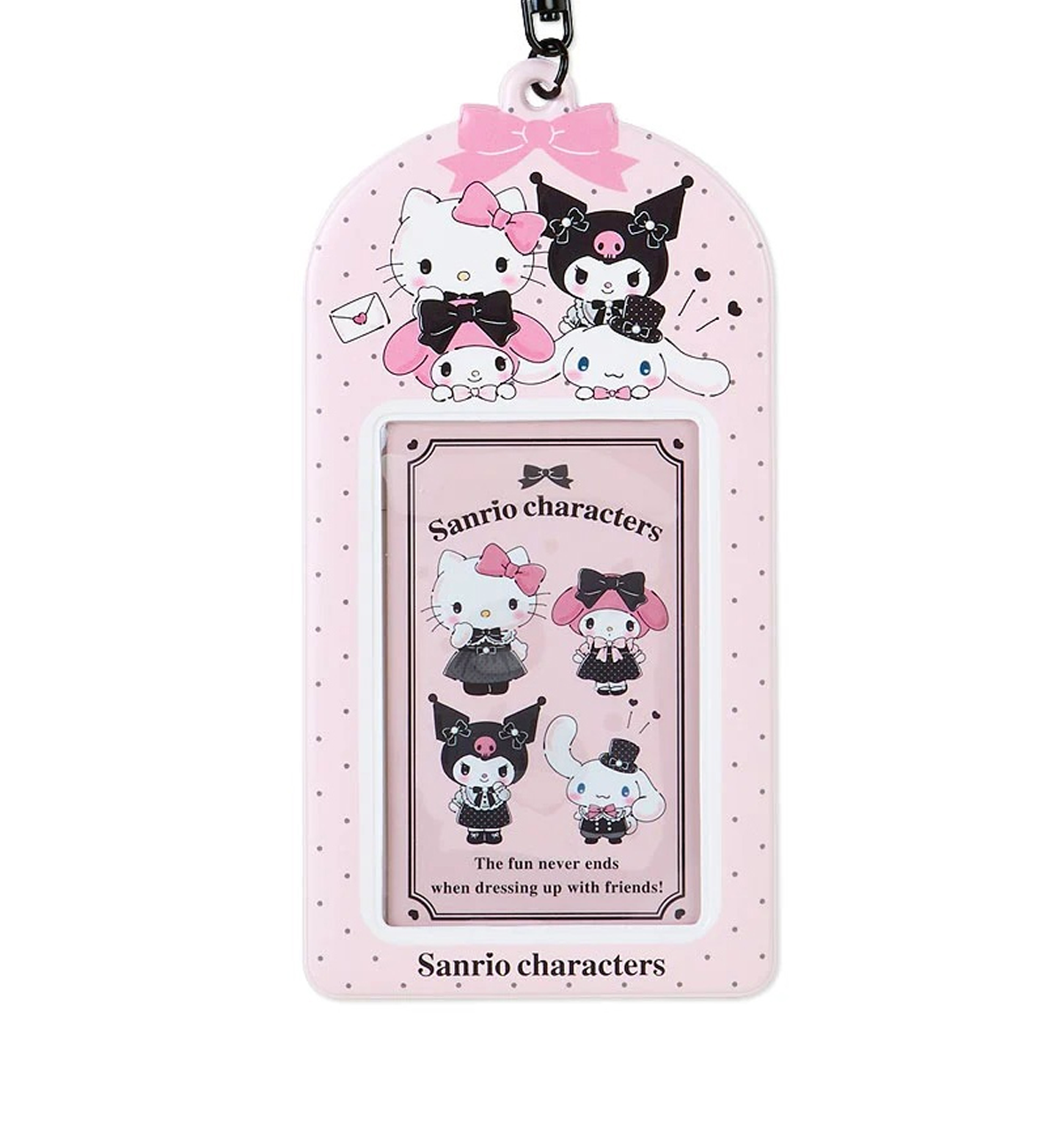 Sanrio Exciting Sweet Party Series Card Holder & Sticker Set