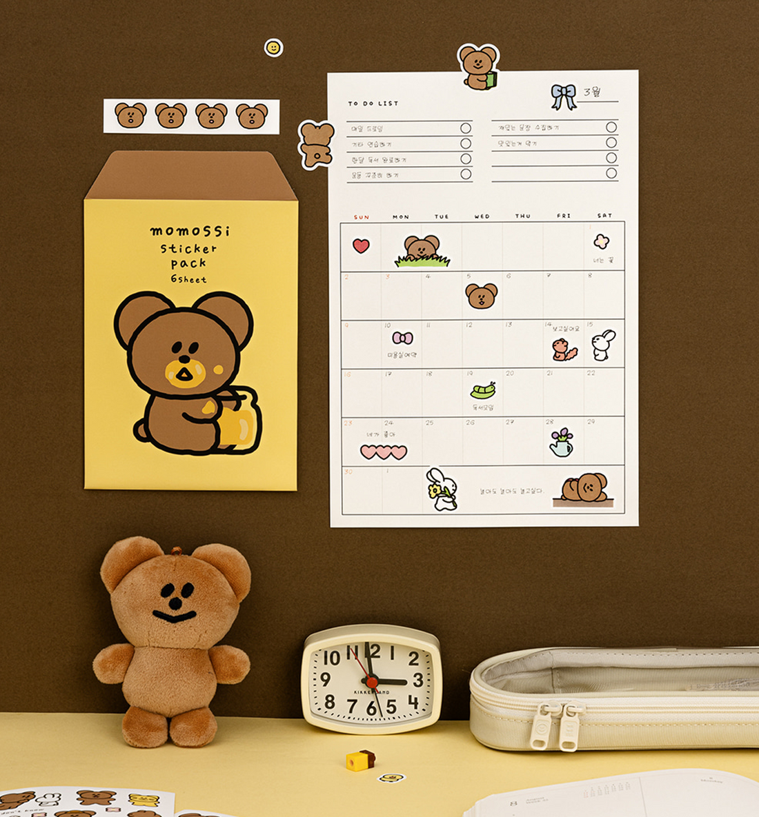 Momossi Sticker Pack [6 Sheets]