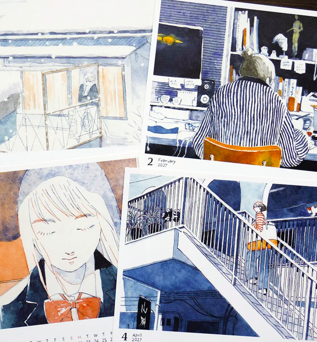 [JAPAN] 2027 Cozyca x Sayuri Fujimaki Wall Calendar