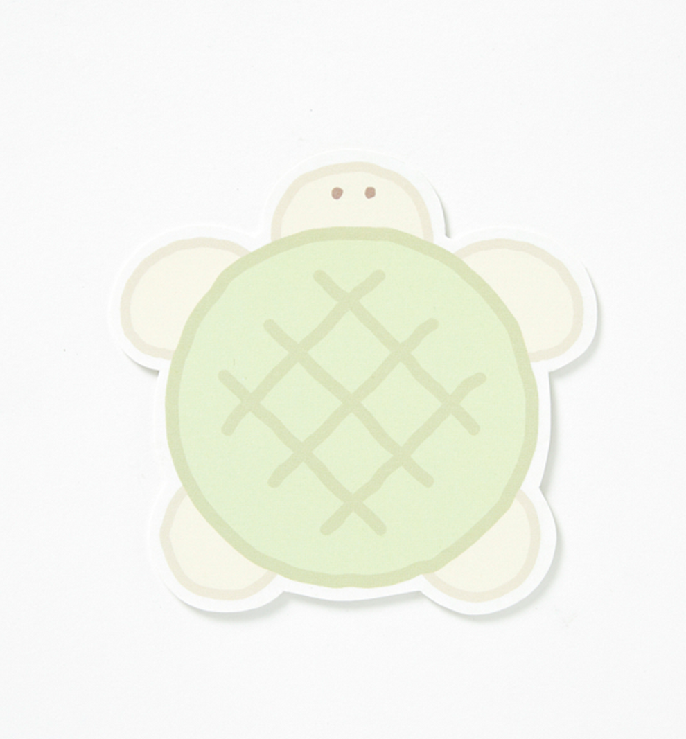 Cute Turtle Sticky Memo