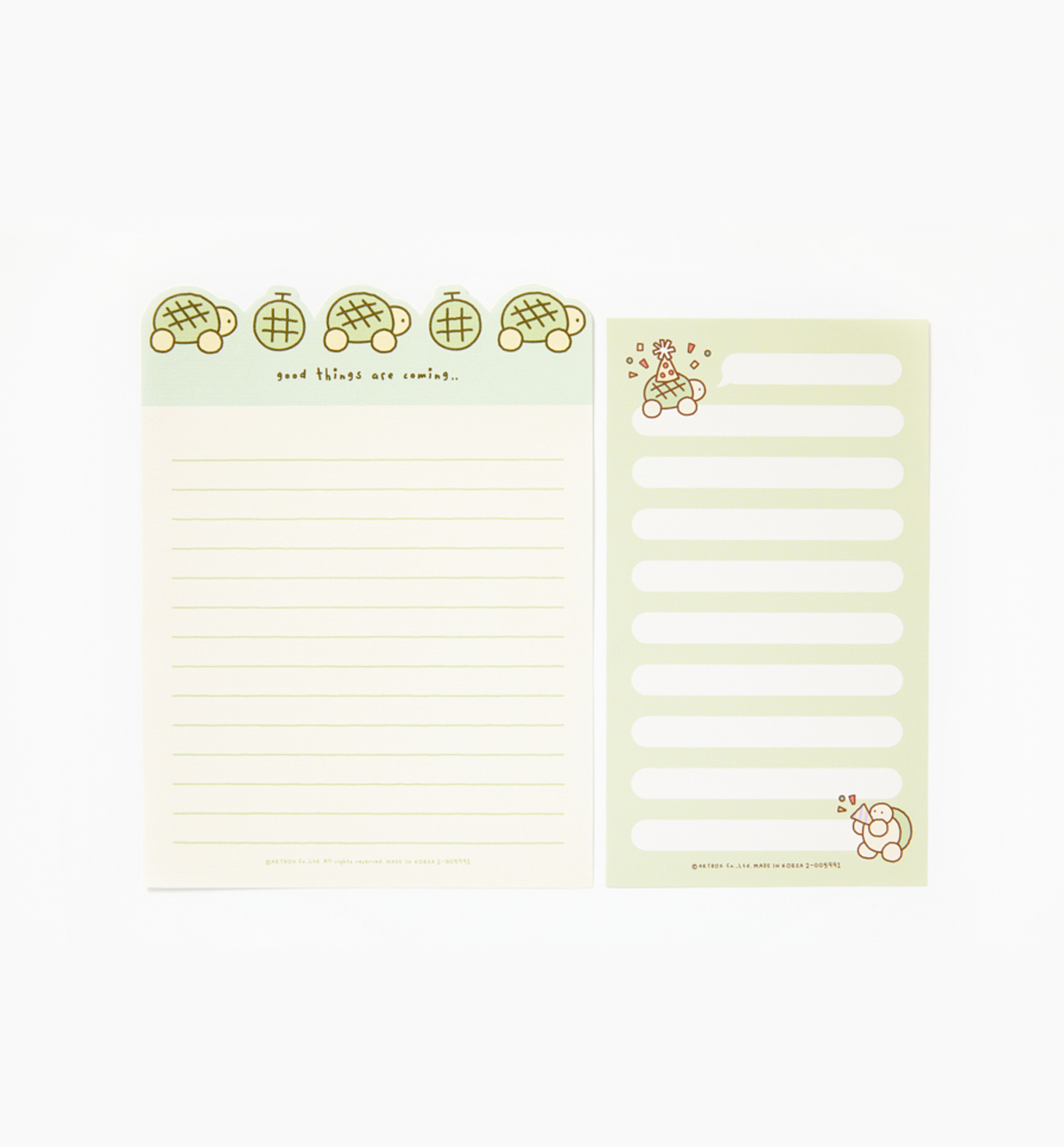 Cute Turtle Letters & Envelopes Set