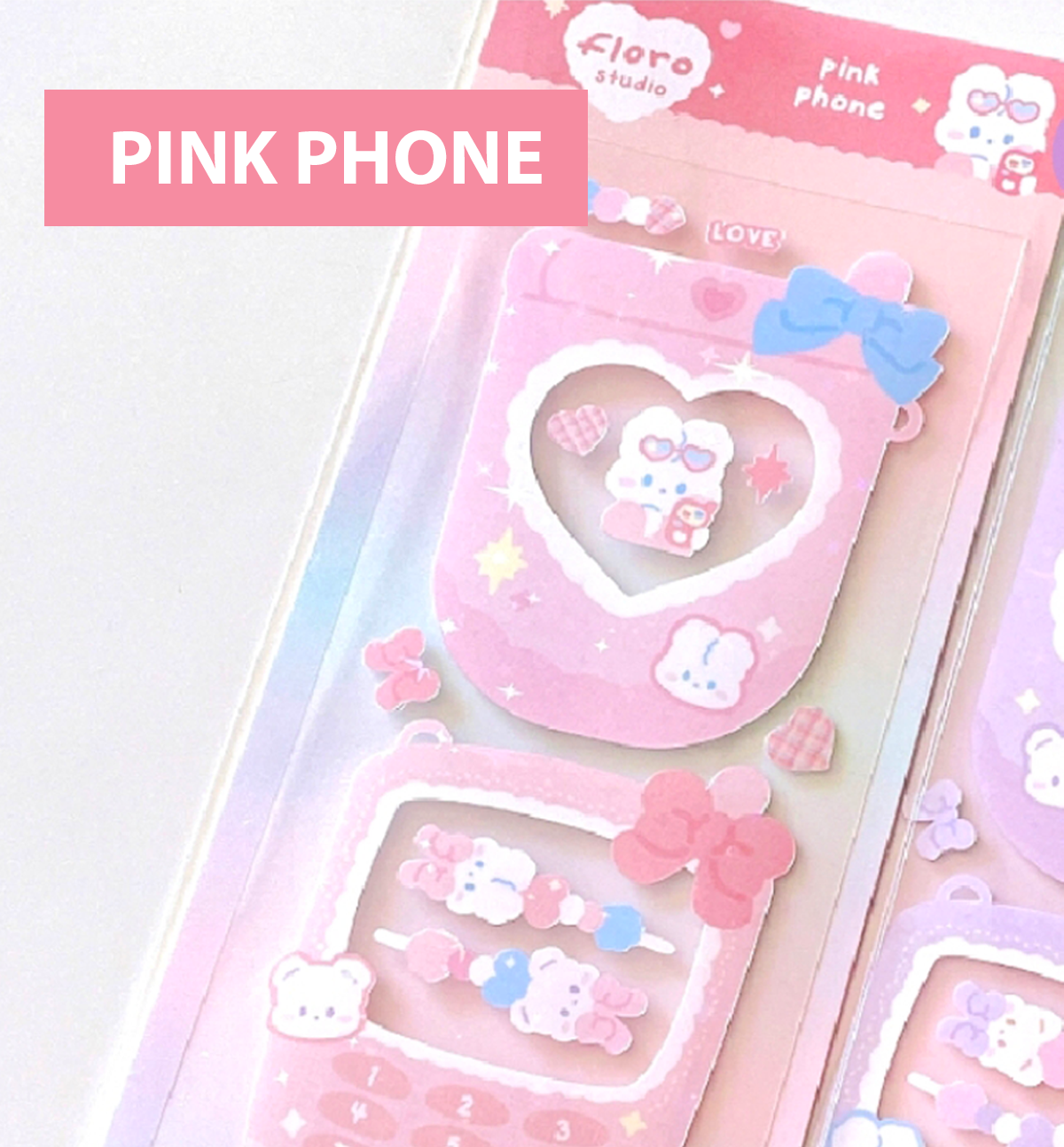 Phone Frame Seal Sticker