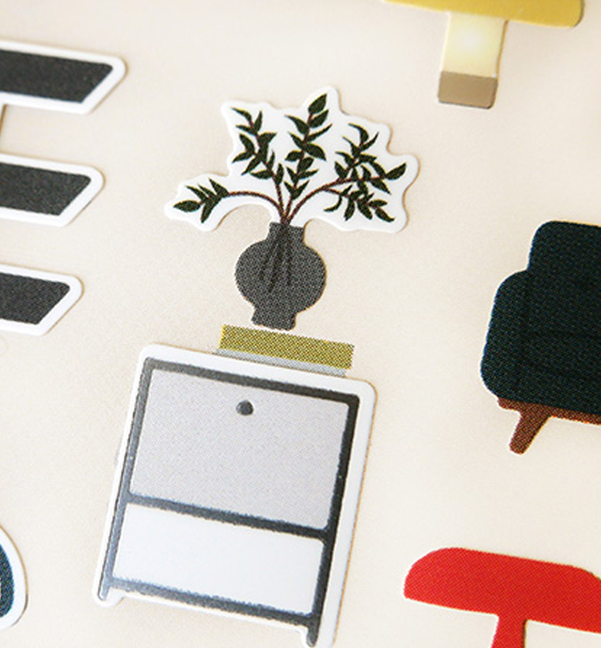 1131 Mid-Century Modern Sticker