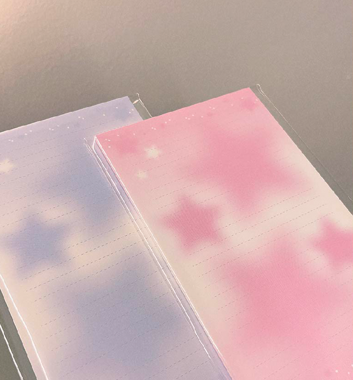 A6 Star Note Paper Refill [Pink]