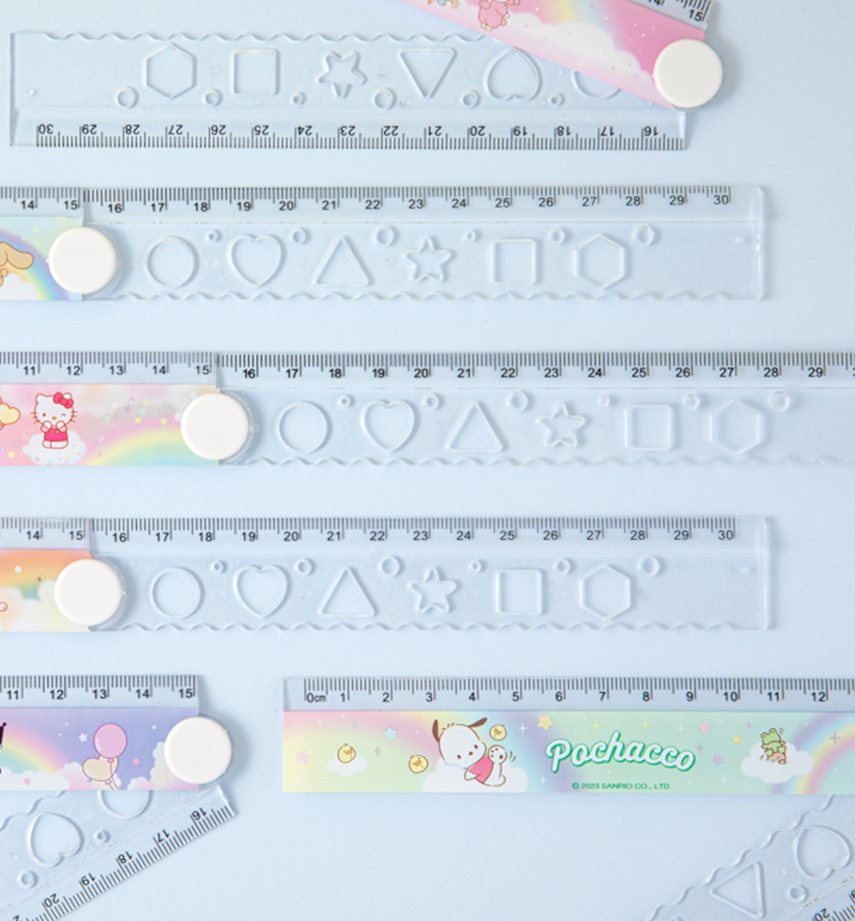 Sanrio Rainbow Folding Ruler [6 Designs]