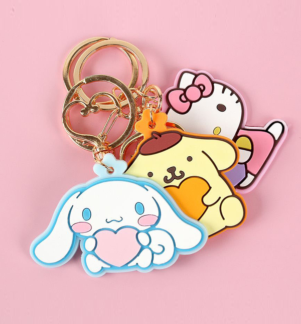 Sanrio Characters Soft Keyring