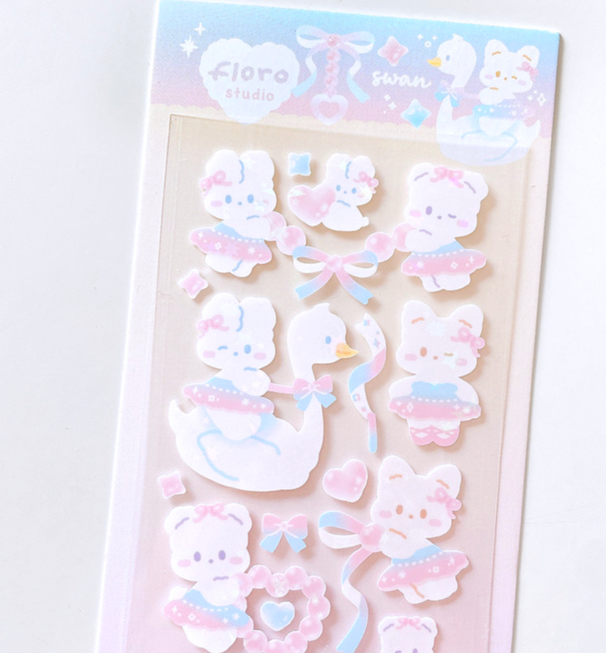 Swan Seal Sticker