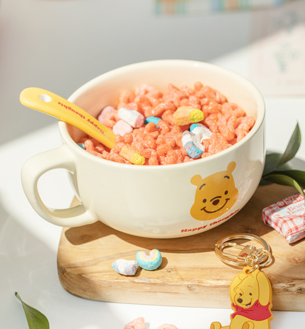 Winnie The Pooh Cereal Bowl + Spoon Set
